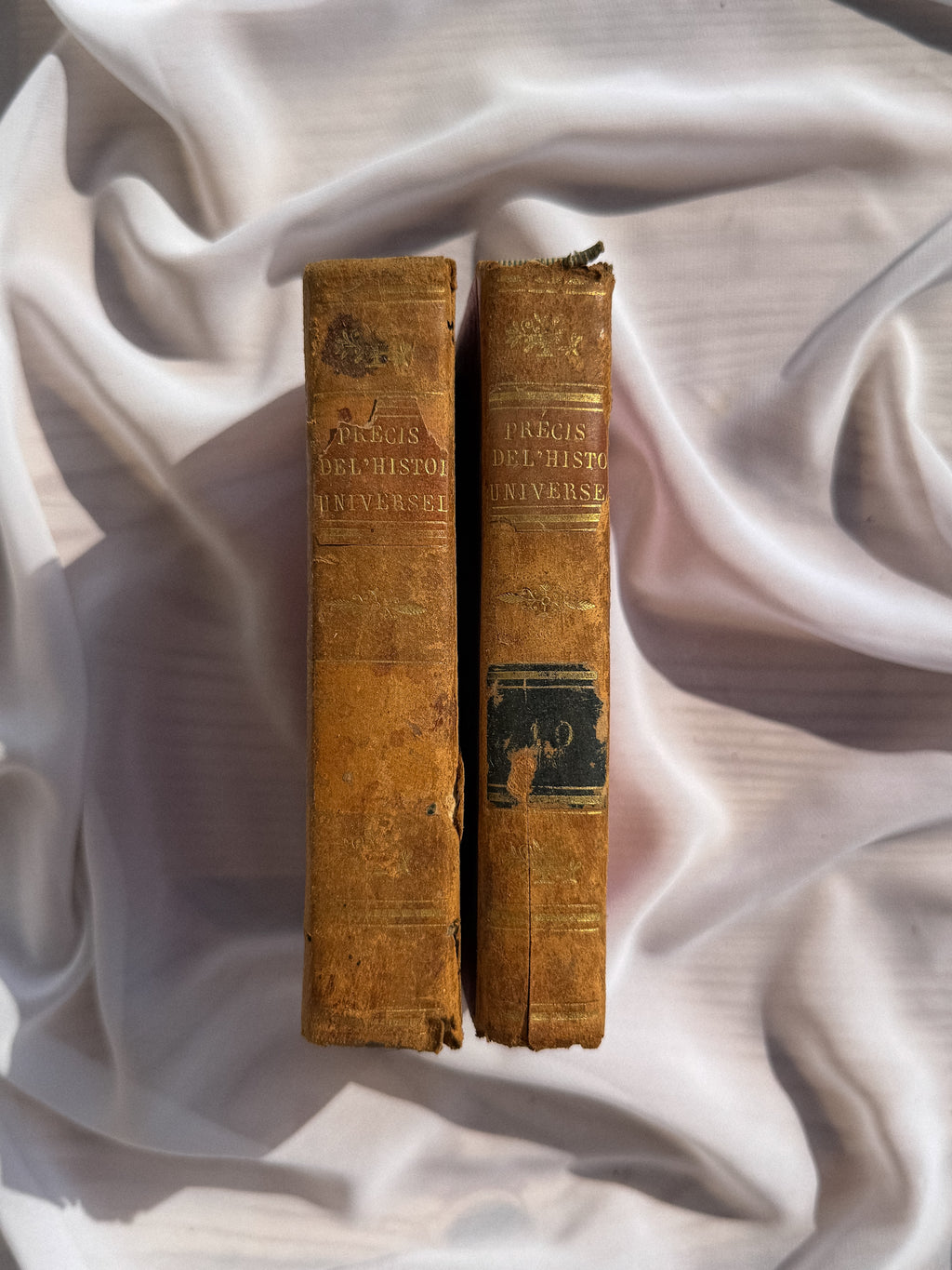 Set 2 starožitných knih 2.&10. díl, L. P. Anquetil 1821