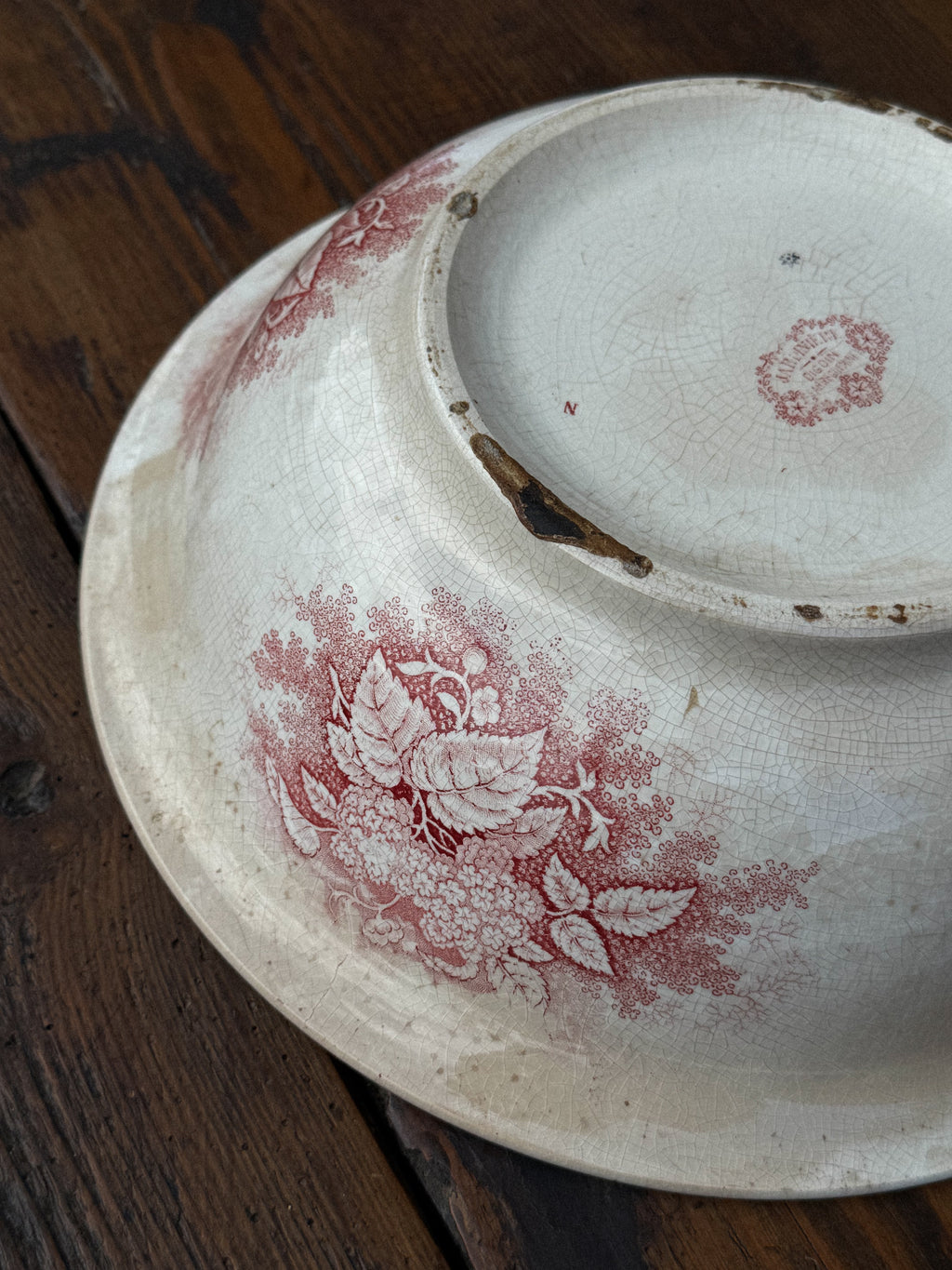 Koupelnová mísa Digoin & Sarrenguemines Jardinière