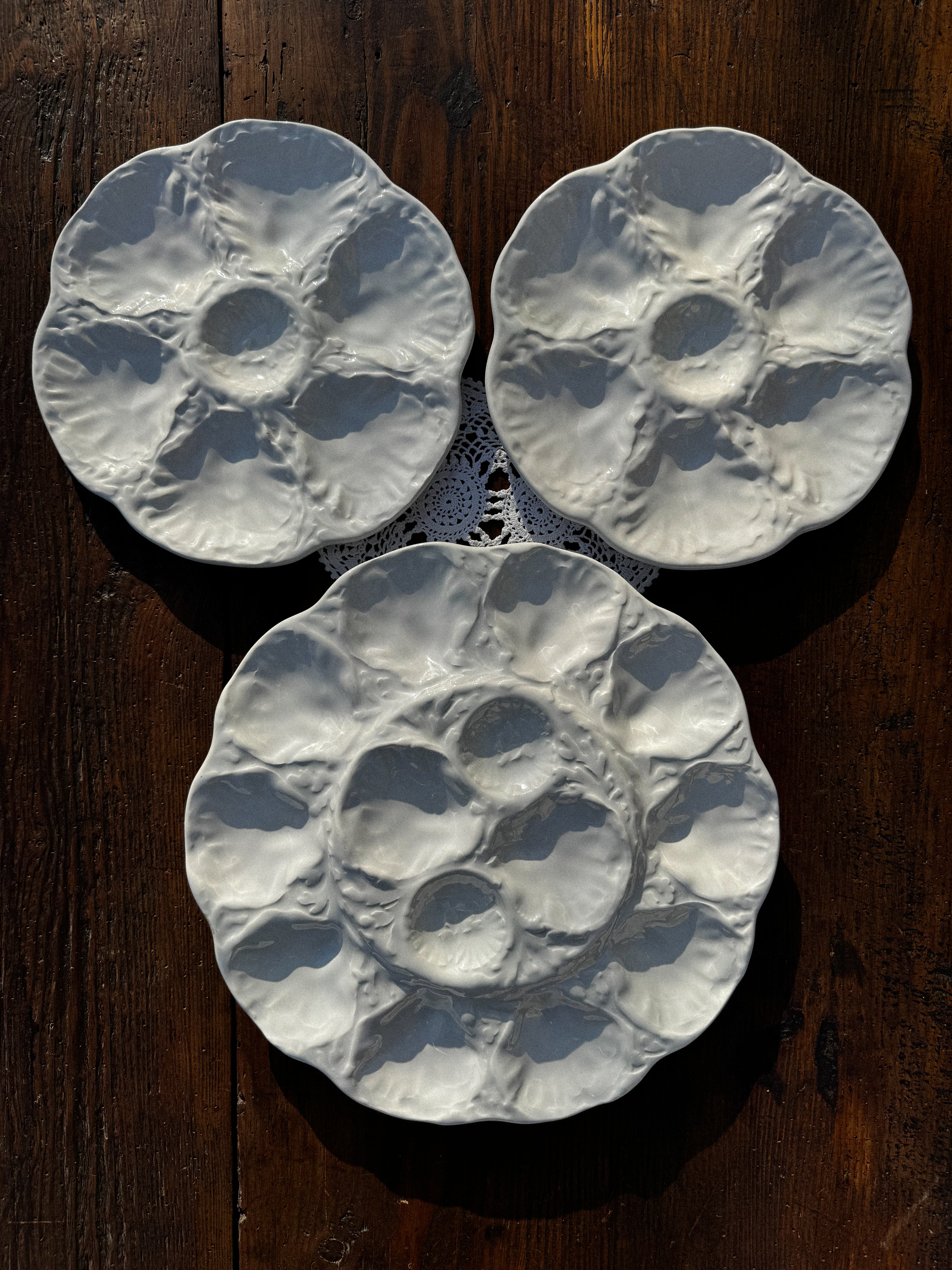 Vintage podnos na ústřice Gien