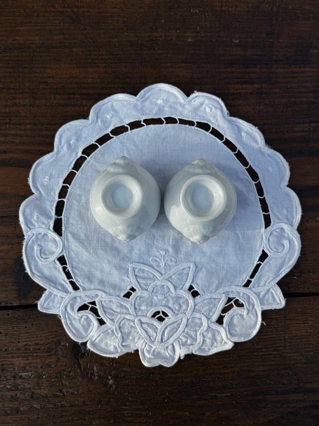 Set 2 malých francouzských servírovacích mističek 2. jakost