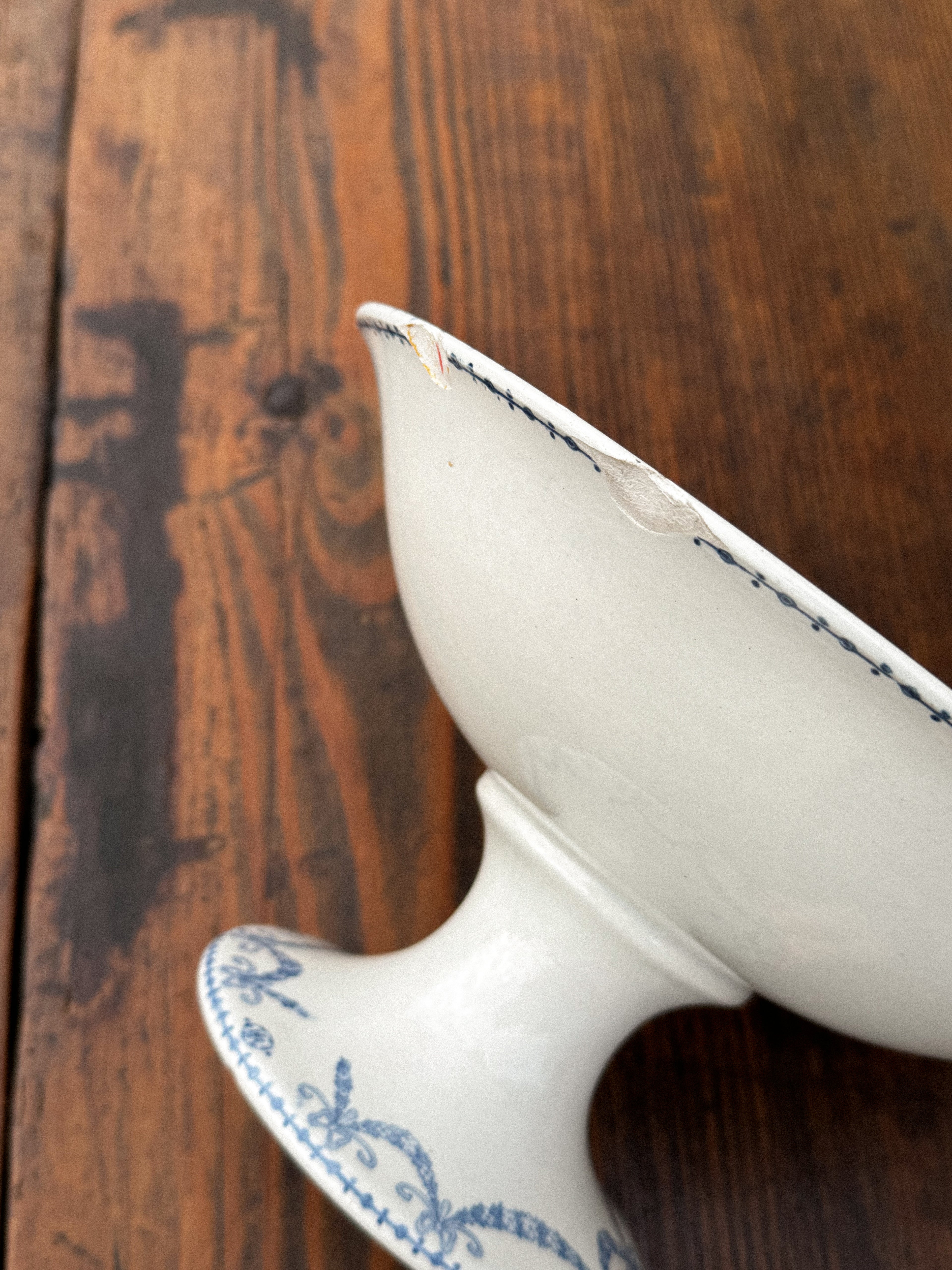 Starožitný zdobený podnos U&C Sarreguemines, 20. léta 20. st.