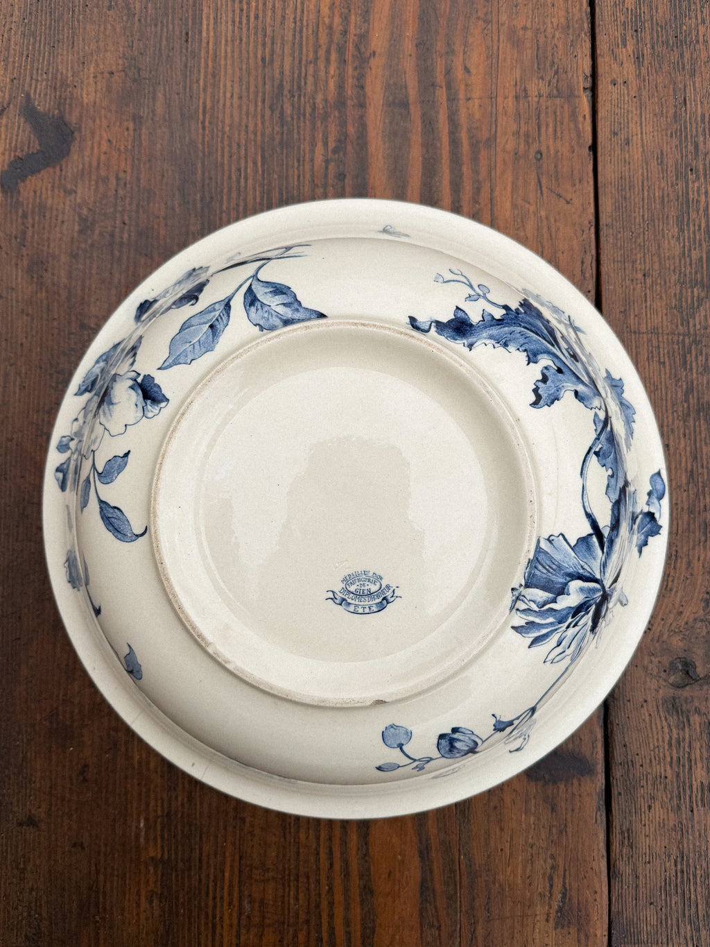 Starožitný francouzský toaletní set Gien 19. století