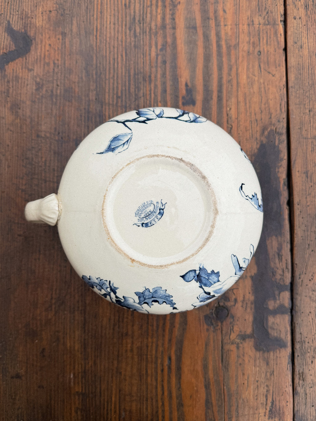 Starožitný francouzský toaletní set Gien 19. století