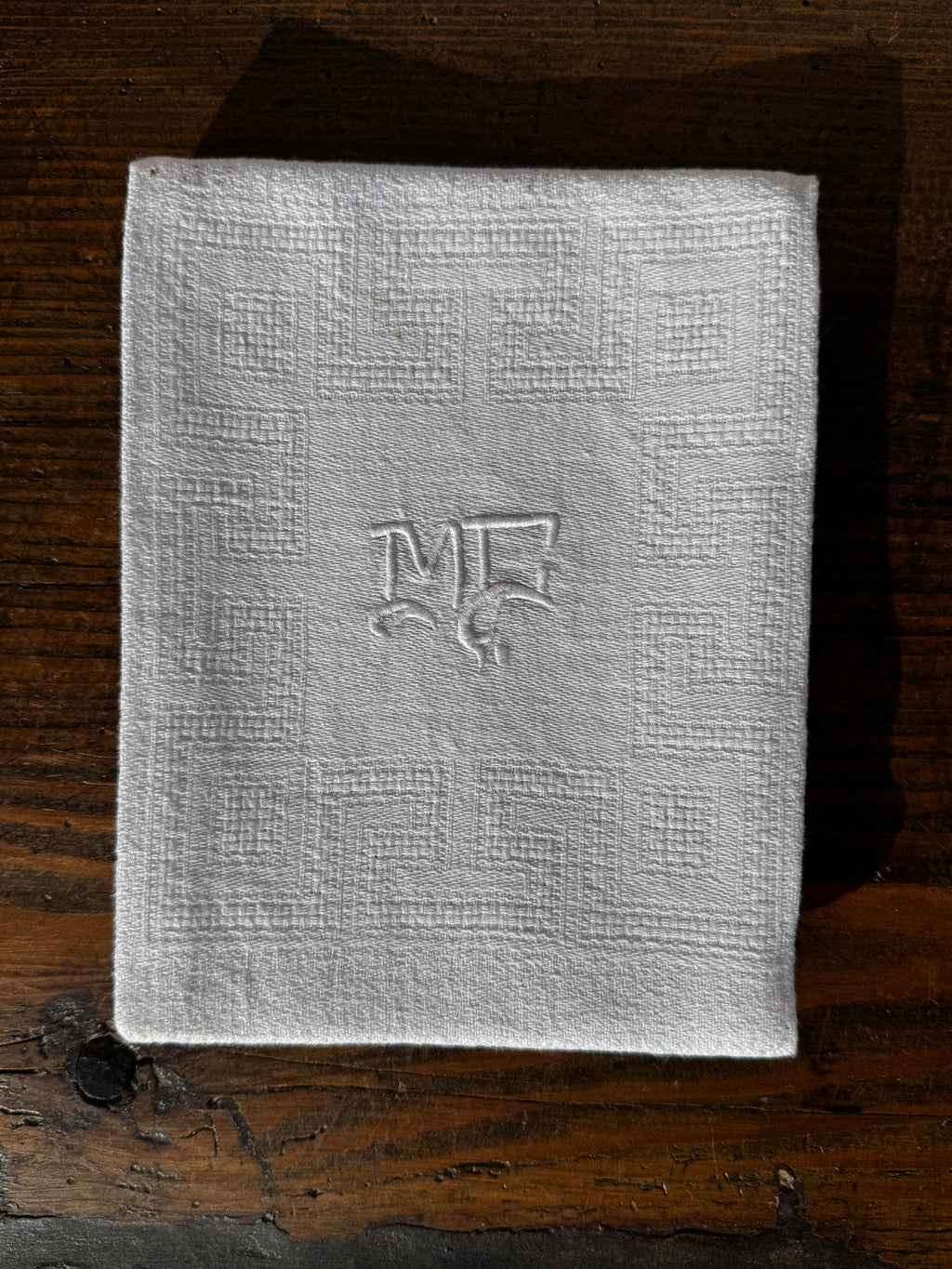 Látkový ubrousek s monogramem "MC" 1 ks č.2