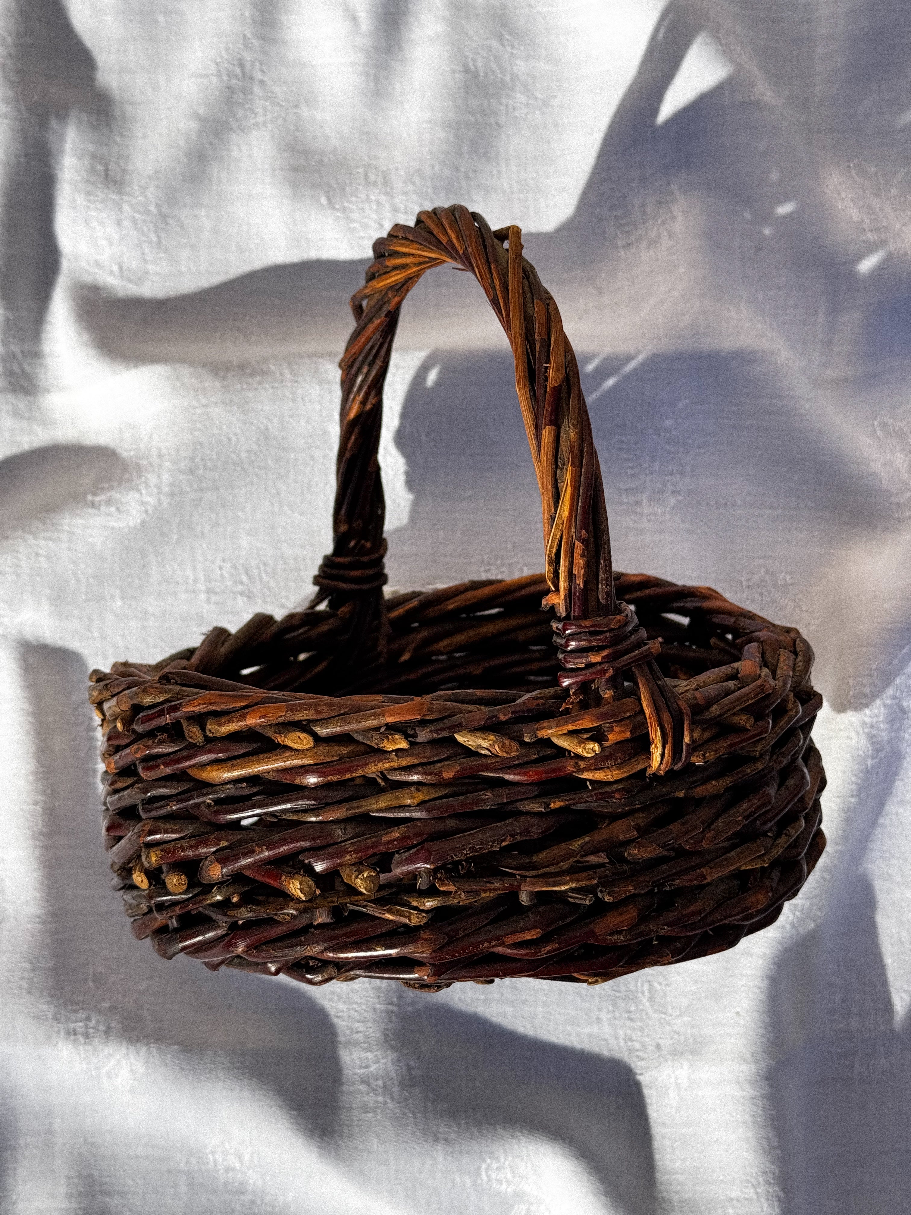 Malý proutěný košík