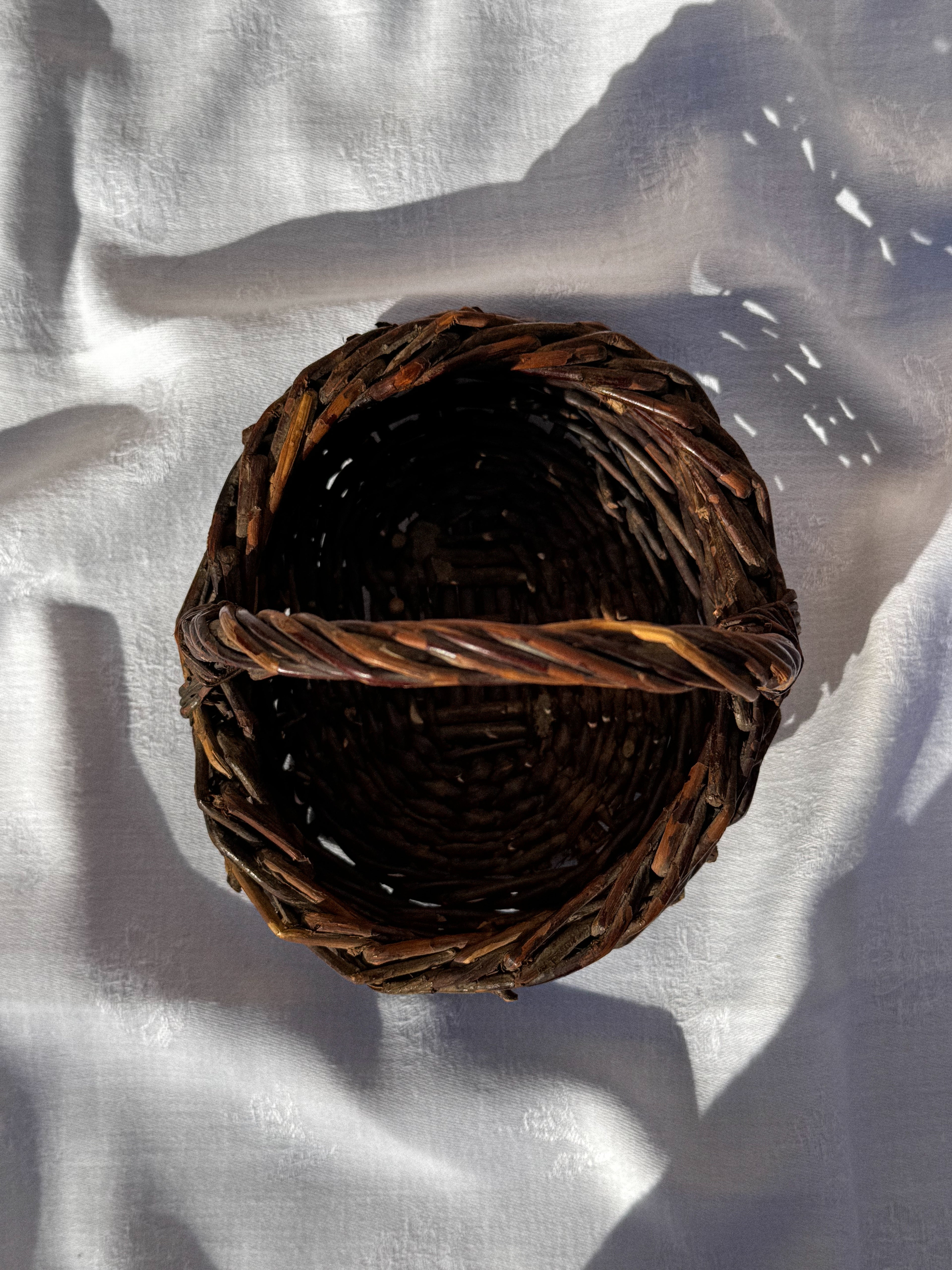 Malý proutěný košík