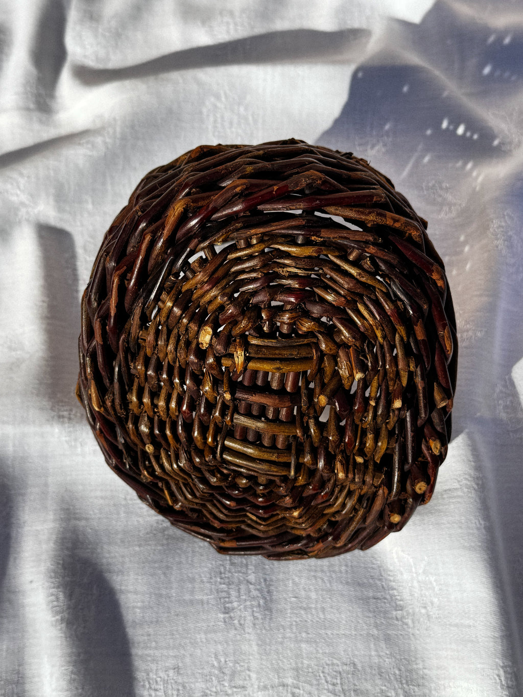 Malý proutěný košík