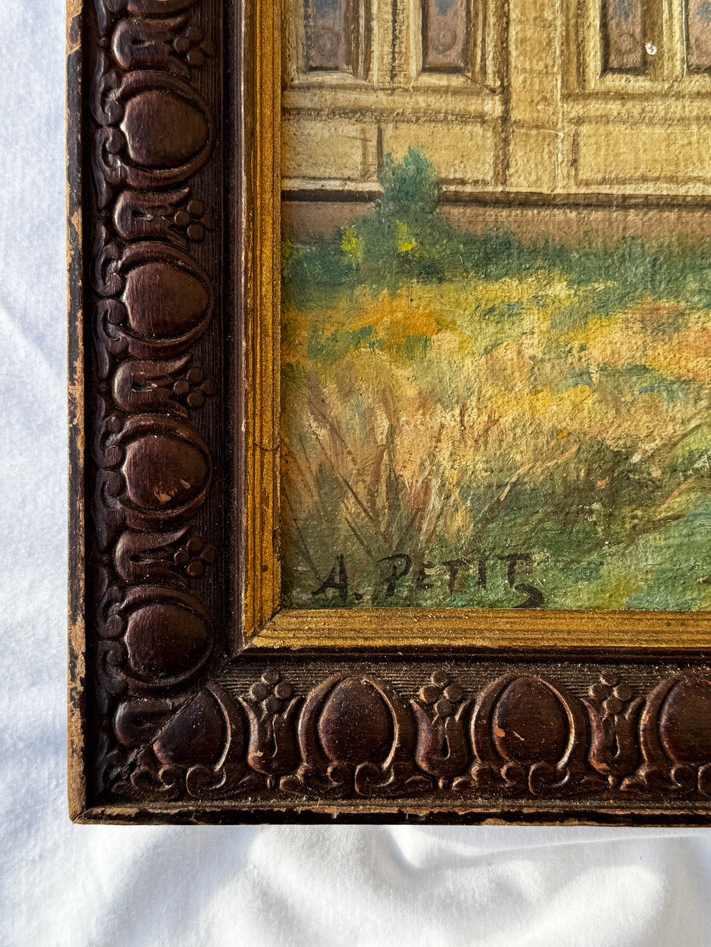 Obraz Kostel v dřevěném rámu 20. století