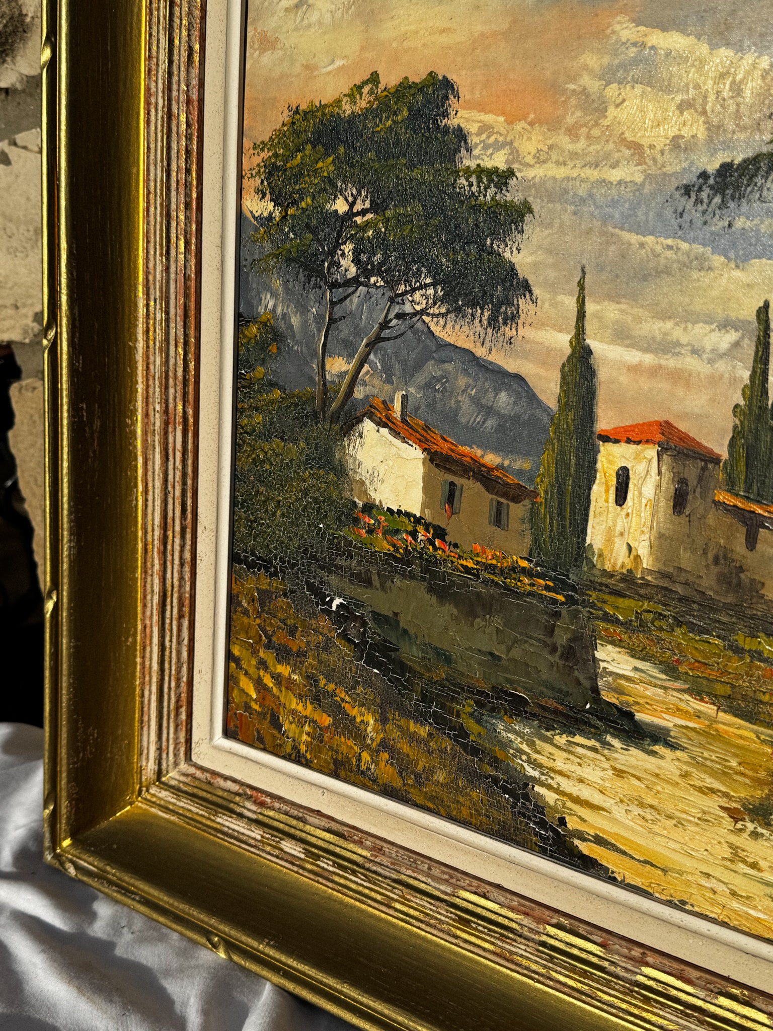 Obraz středomořské krajiny