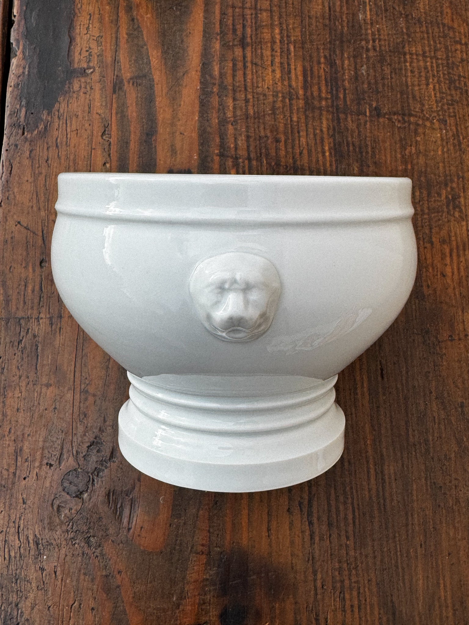 Set 2 keramických misek s lvími hlavami Pillivuyt