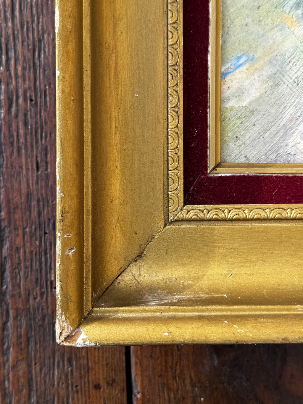 Obraz Kytice ve zlatém rámu