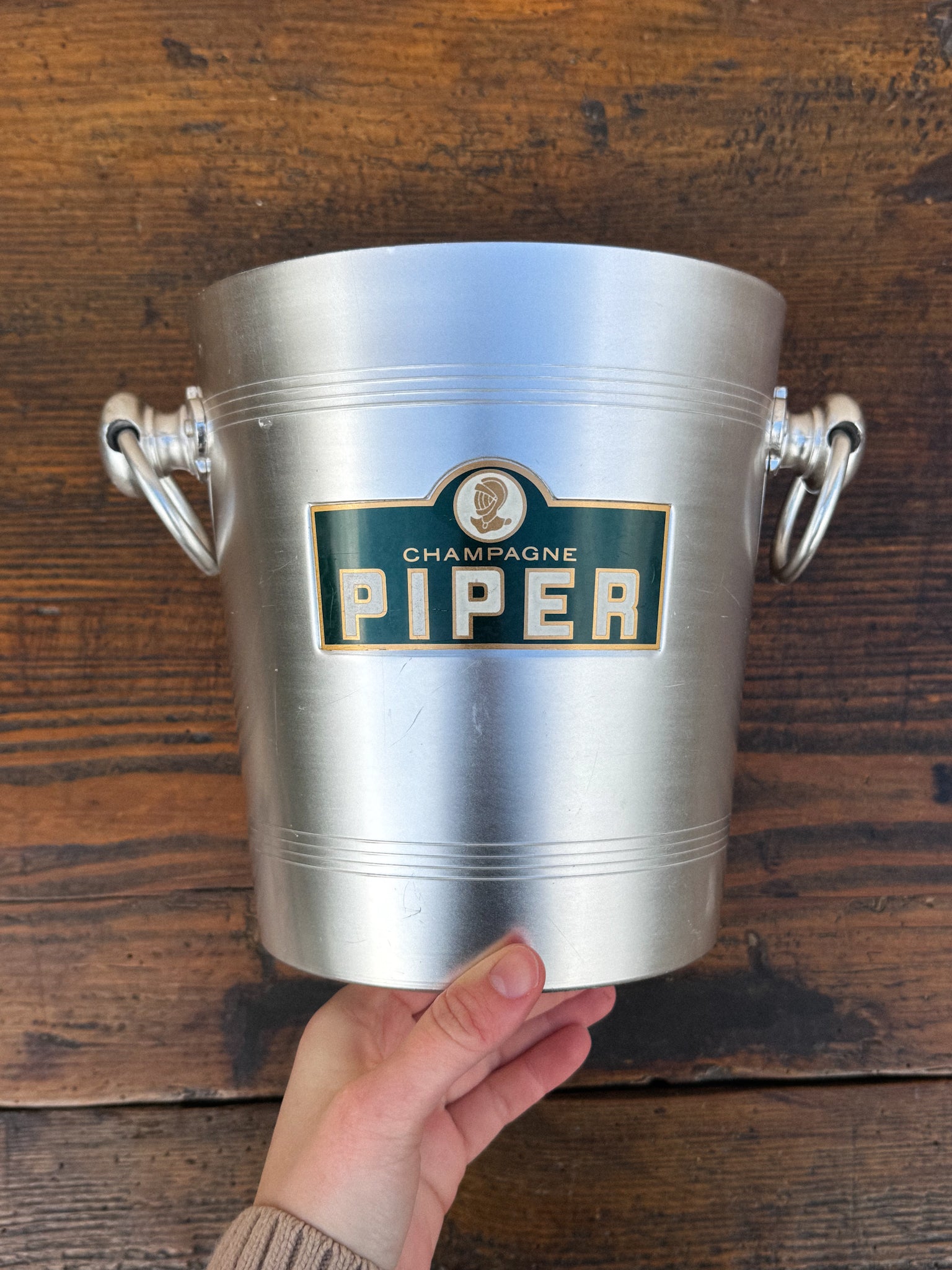 Vintage chladicí nádoba na šampaňské Piper