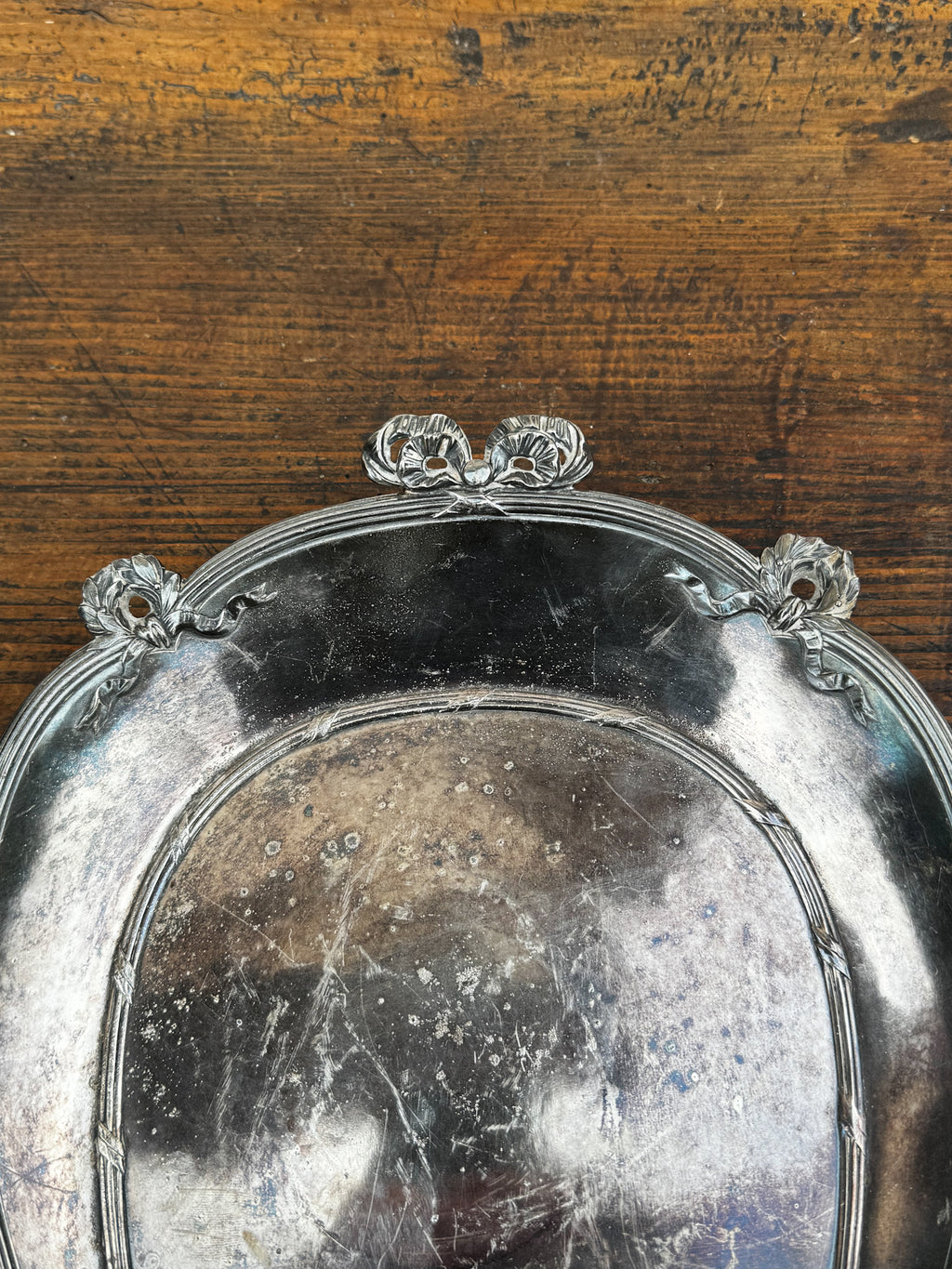 Starožitná stolní kovová lopatka