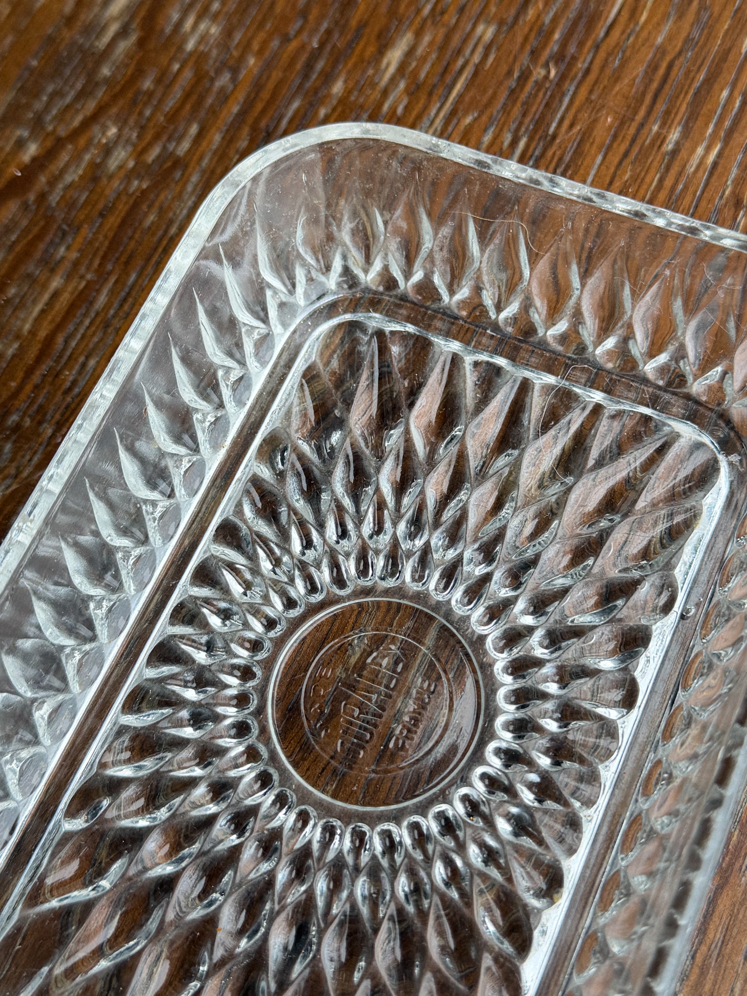 Vintage skleněná miska