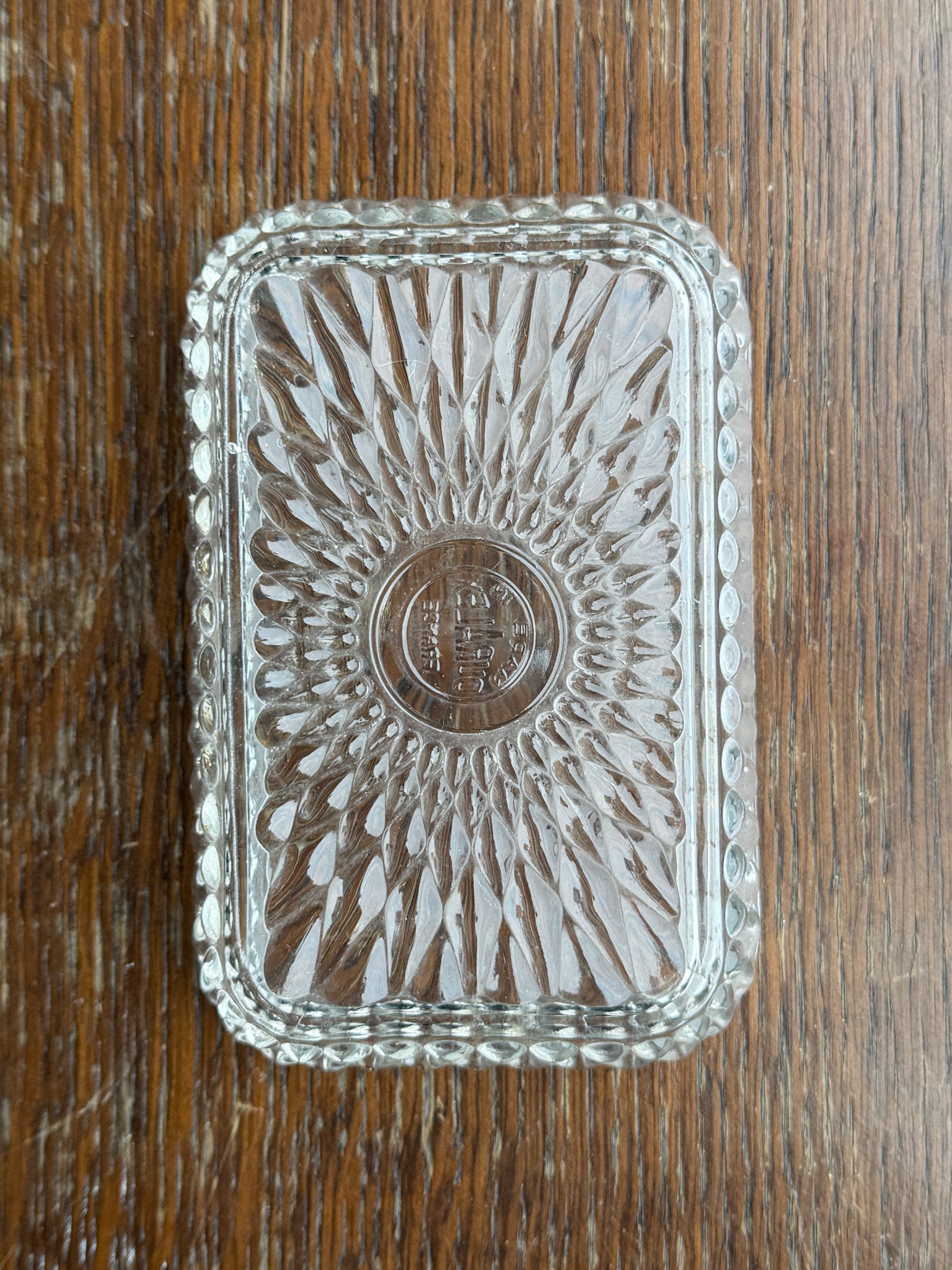 Vintage skleněná miska