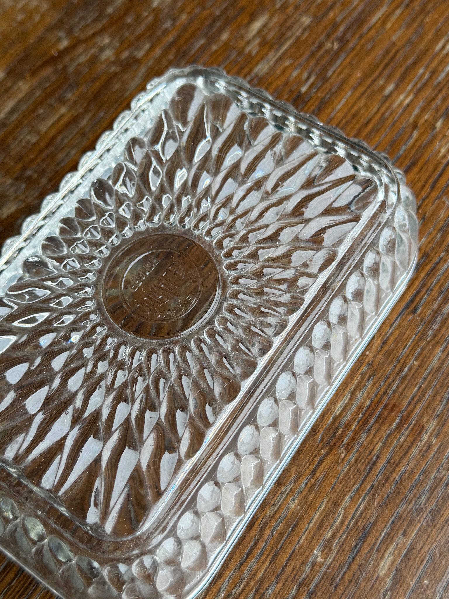 Vintage skleněná miska