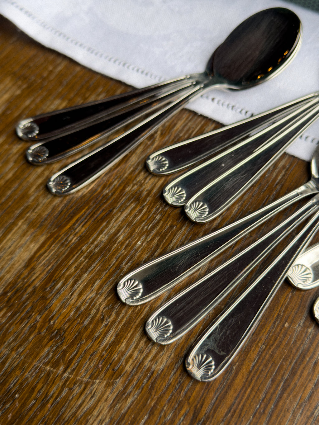 Sada vintage lžiček v kazetě 12 ks