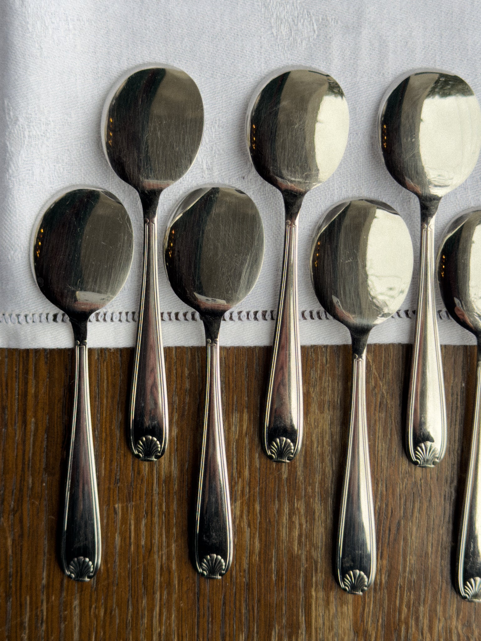Sada vintage lžiček v kazetě 12 ks