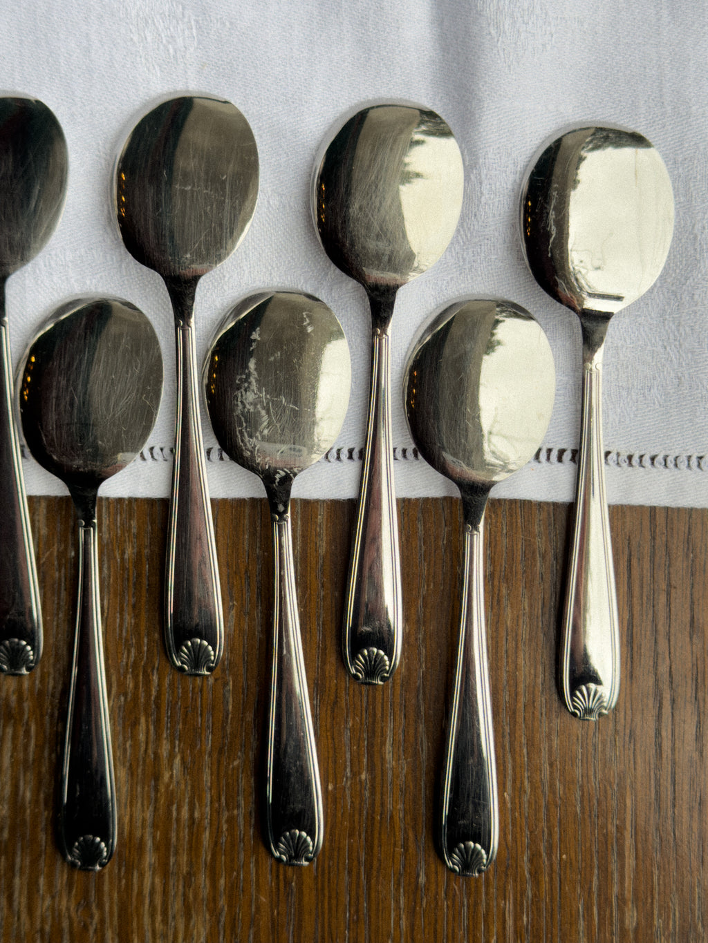 Sada vintage lžiček v kazetě 12 ks