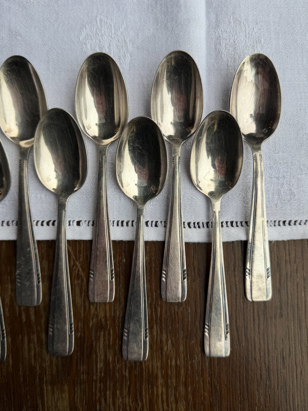 Sada vintage lžiček 9 ks