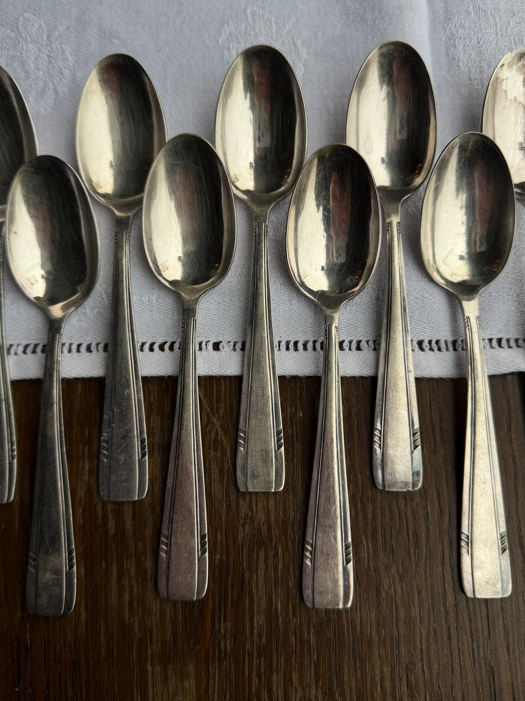 Sada vintage lžiček 9 ks