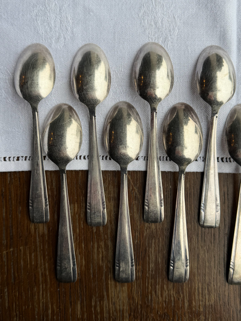 Sada vintage lžiček 9 ks