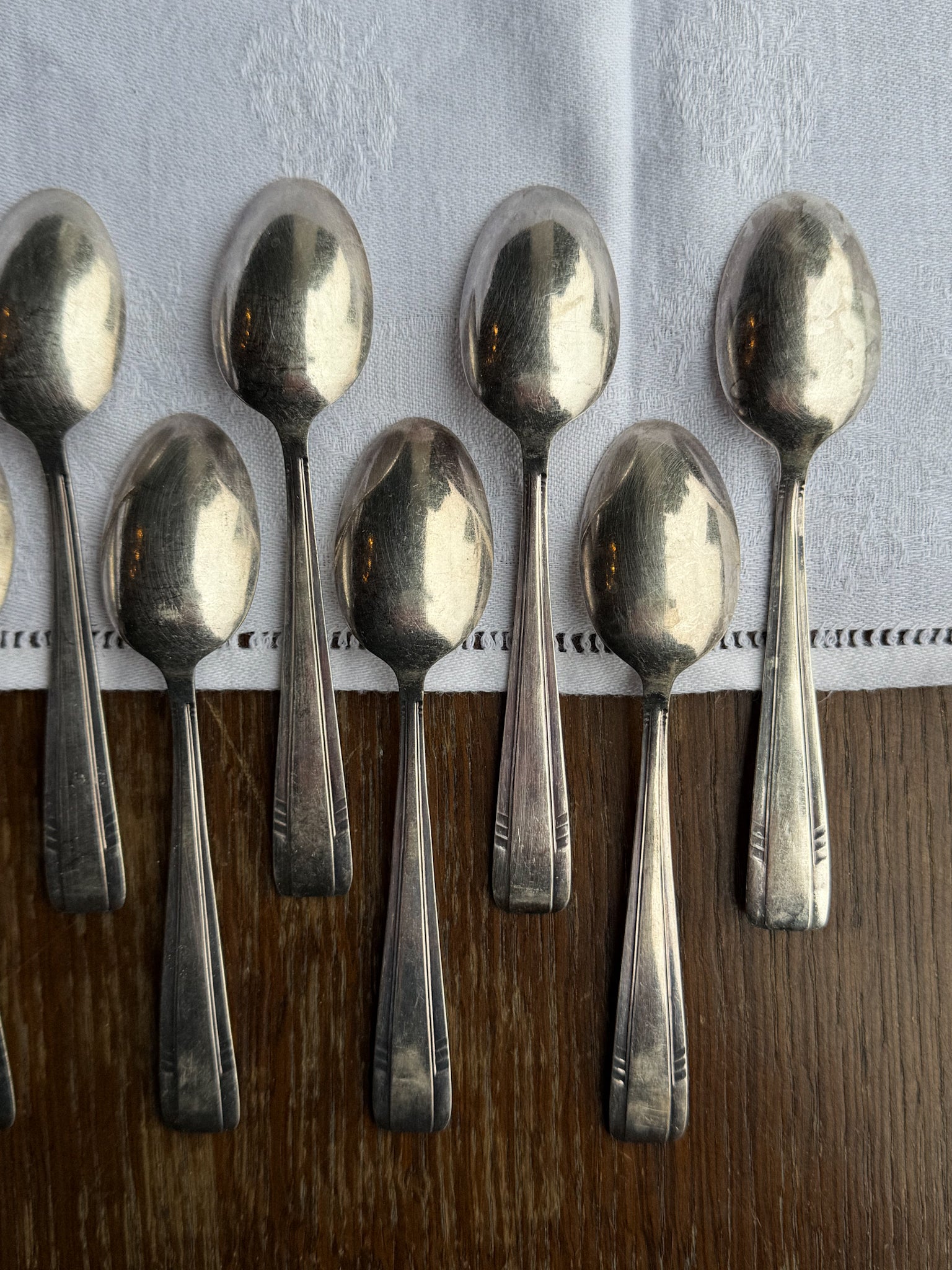 Sada vintage lžiček 9 ks