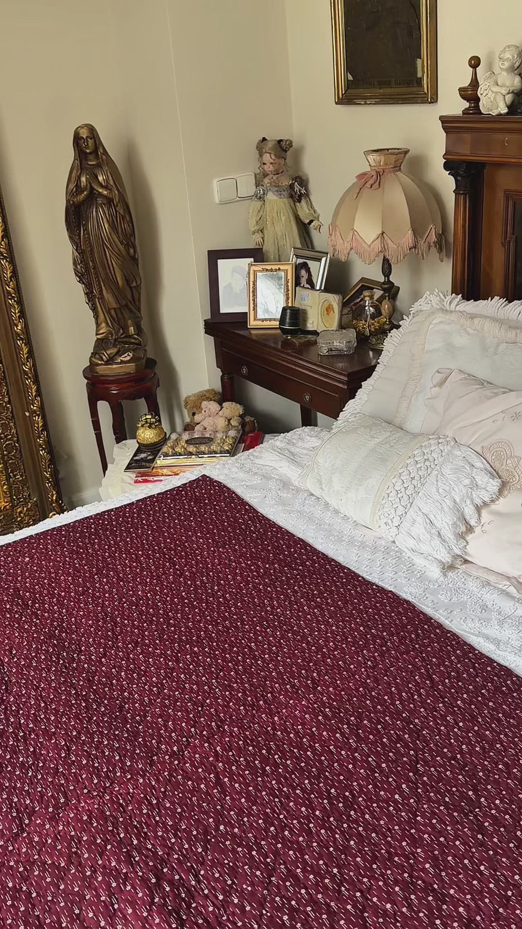 Oboustranný prošívaný přehoz